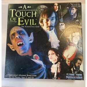 A Touch Of Evil Supernatural Board Game Flying Frog Productions Complete